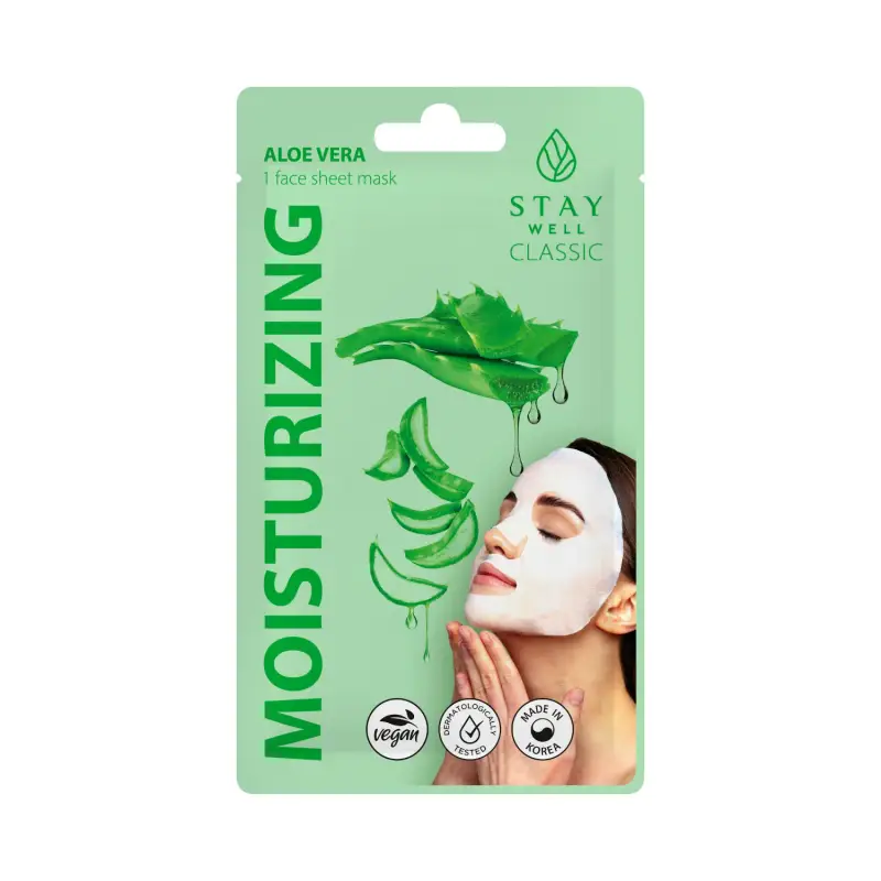 Mask Classic Sheet Mask - ALOE Moisturizing - Maschera viso idratante