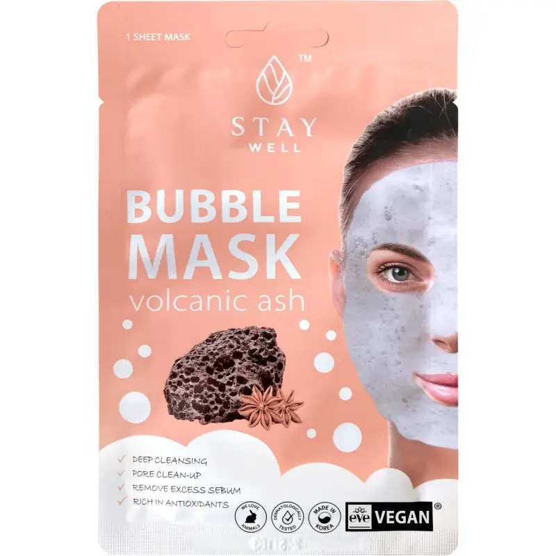 Mask Deep Cleansing Bubble Mask - VOLCANIC - Maschera viso purificante