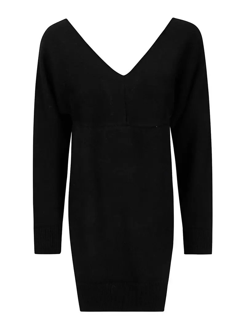 Maglione scollo a v Nero