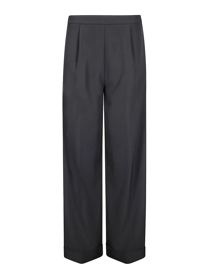 Pantaloni C/Pinces Nero