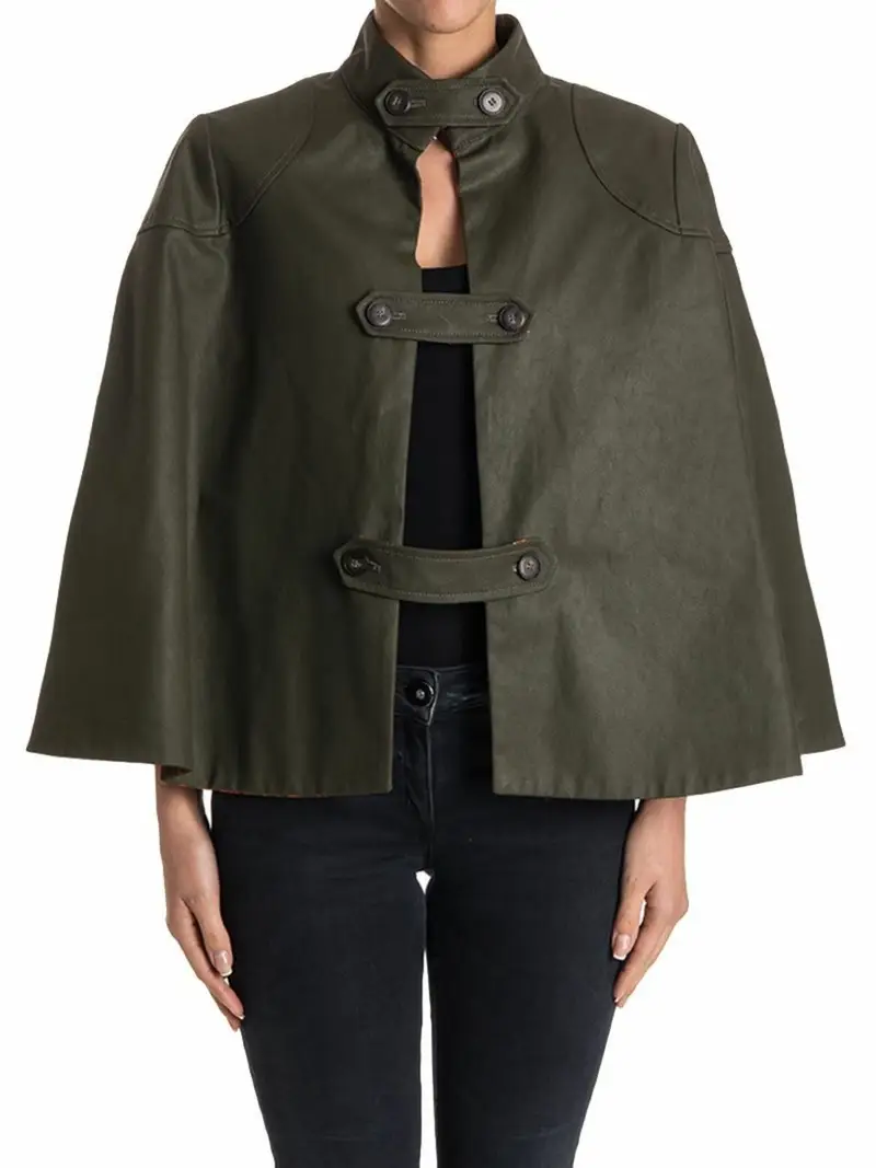 Cappa in cotone Verde