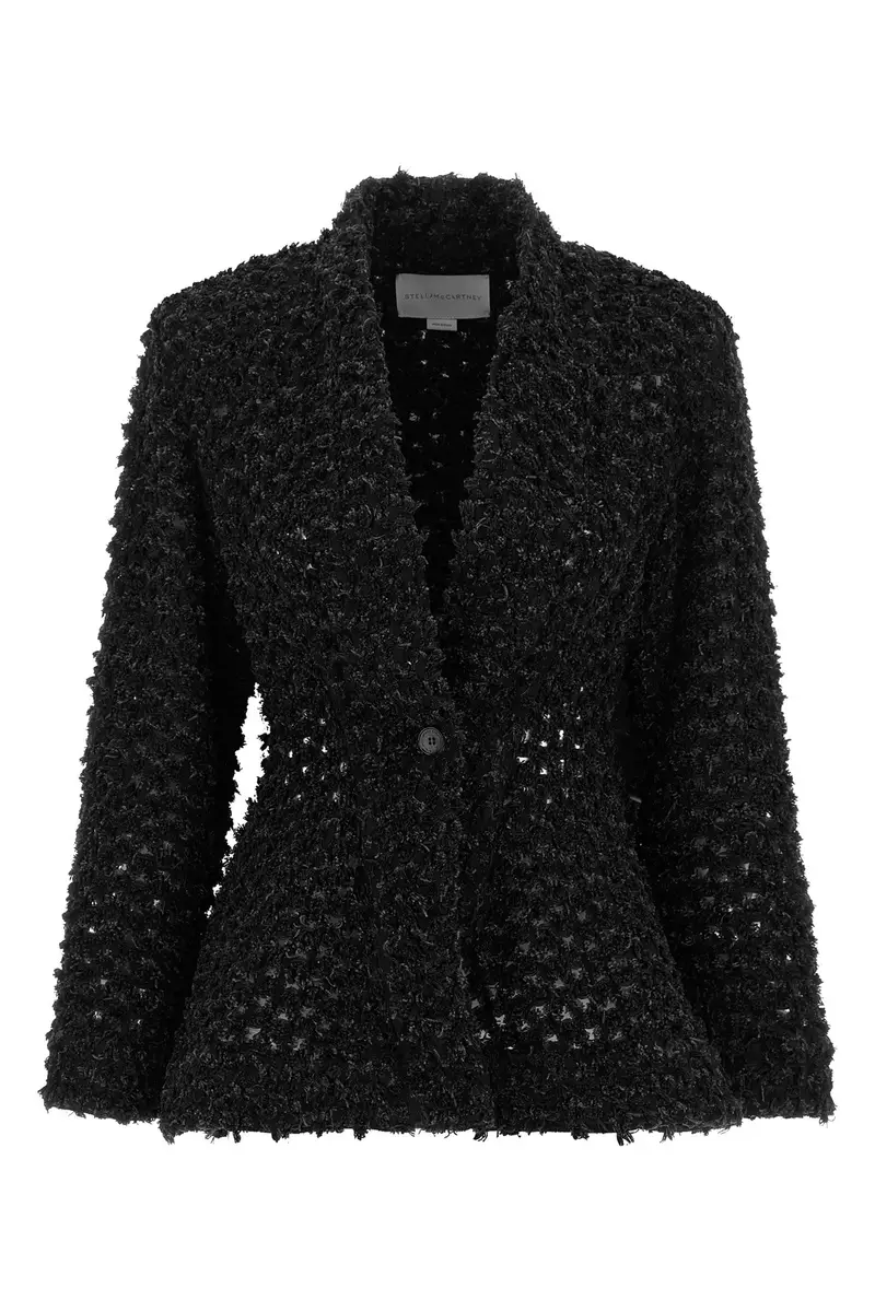 Blazer Bouclé Nero