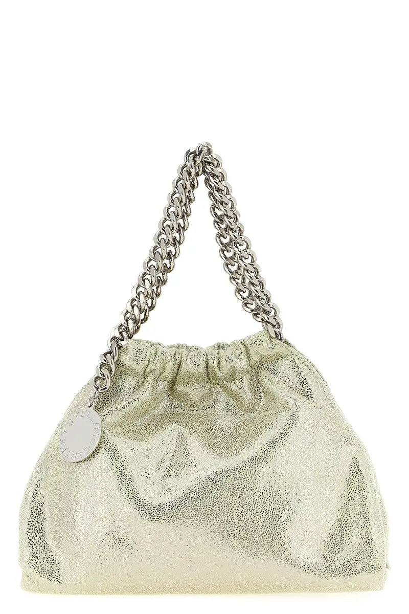 Borsa A Mano Falabella Mini Drawstring Verde