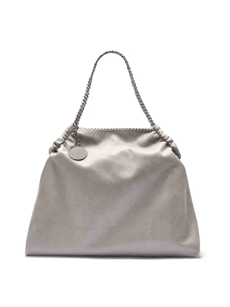 Borsa tote Falabella con coulisse Grigio Chiaro