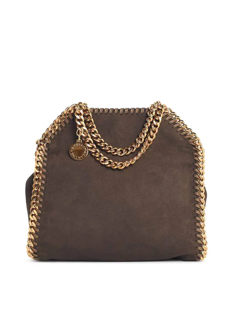 Borsa Tote Falabella Micro Mocha Marrone