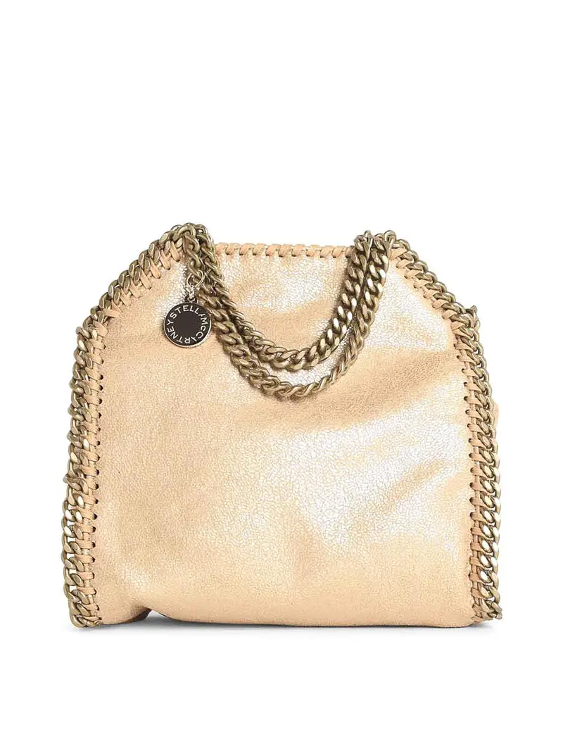 Borsa Tote Micro Falabella Oro