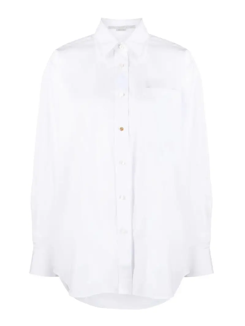 Camicia iconica oversize Bianco