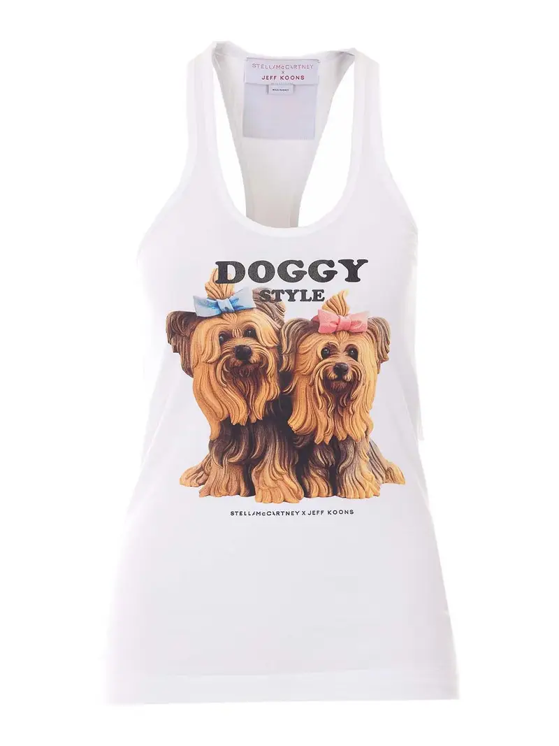 Canotta di Jeff Koons Bianco