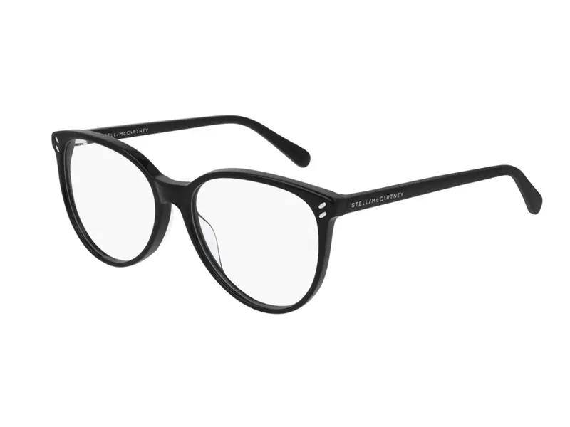 Stella McCartney Donna SC0214O 002 Montature da vista outlet Acetato Nero  Rotonda