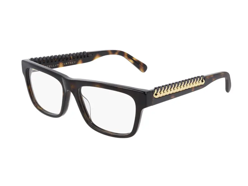 Stella McCartney Donna SC0222O 002 Montature da vista outlet Acetato Havana  Squadrata
