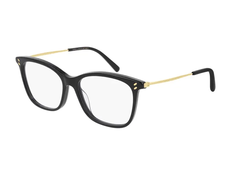 Stella McCartney Donna SC0240O 001 Montature da vista outlet Acetato Nero  Squadrata