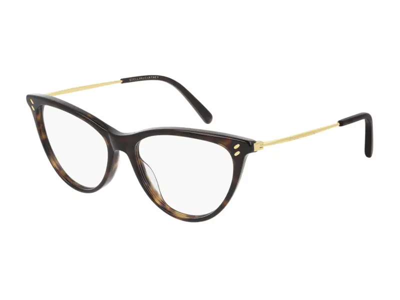 Stella McCartney Donna SC0241O 002 Montature da vista outlet Acetato Havana  Cat Eye