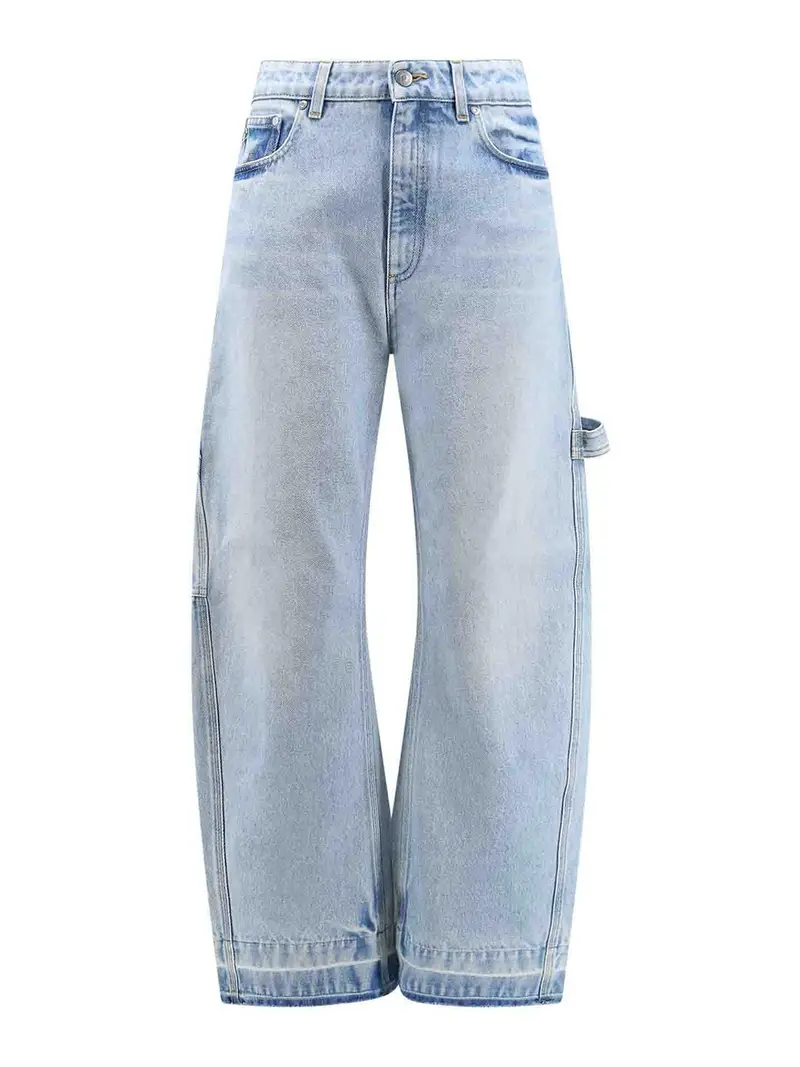 Jeans in cotone sostenibile Blu