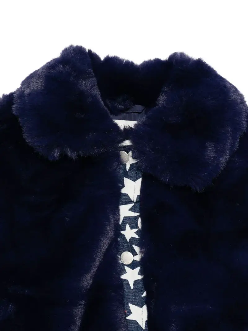 Giacca Blu per Bambini con Stampa Stella miniatura 3