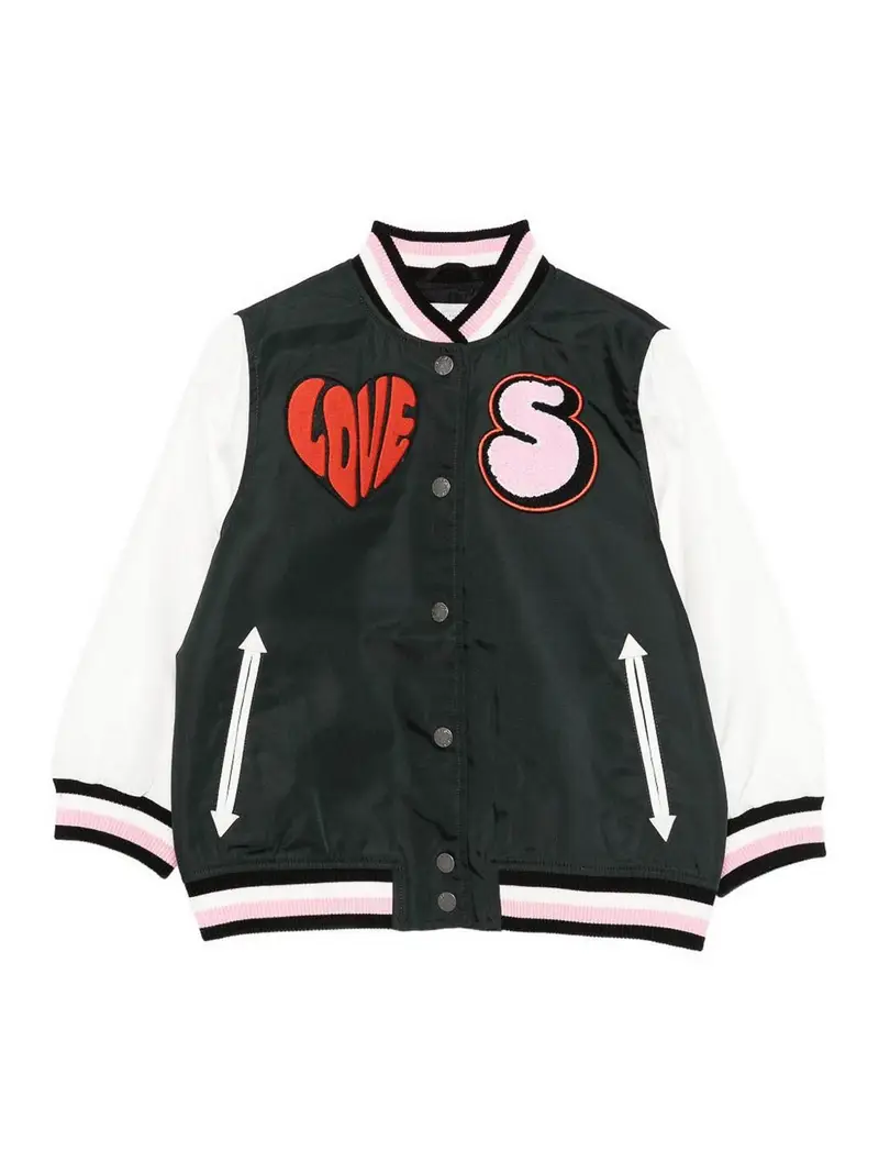 Giubbino Con Bottoni A Pressione Nero