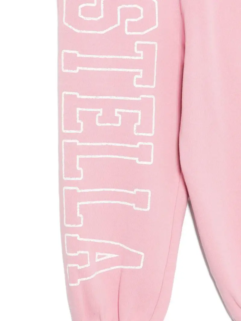 Pantaloni Sportivi Rosa Chiaro per Bambini con Stampa miniatura 2