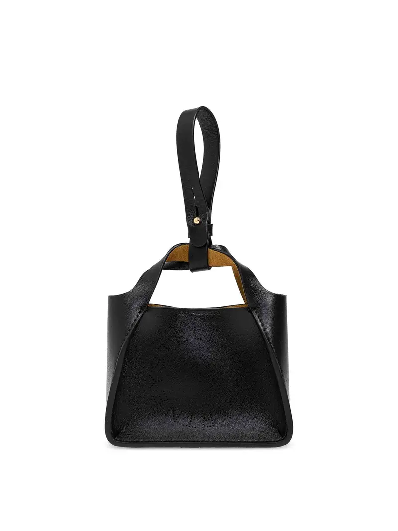 Logo Tote Airpods Case Keyring Nero