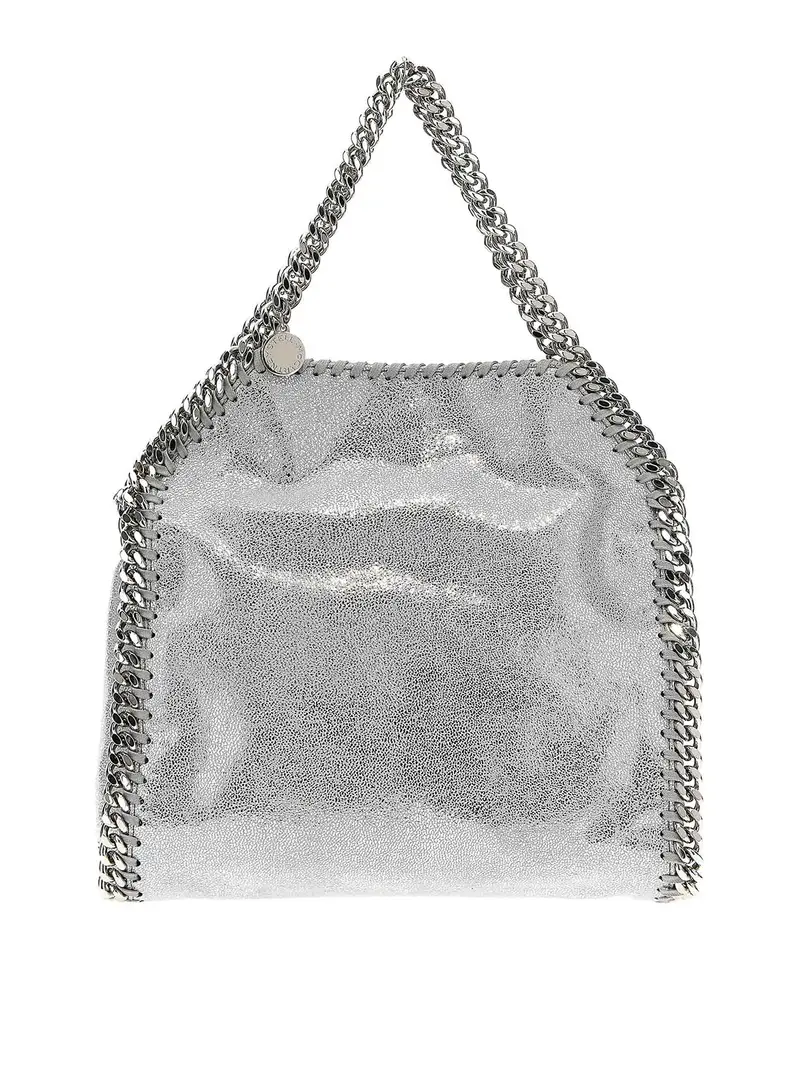 Mini borsa Falabella Argento