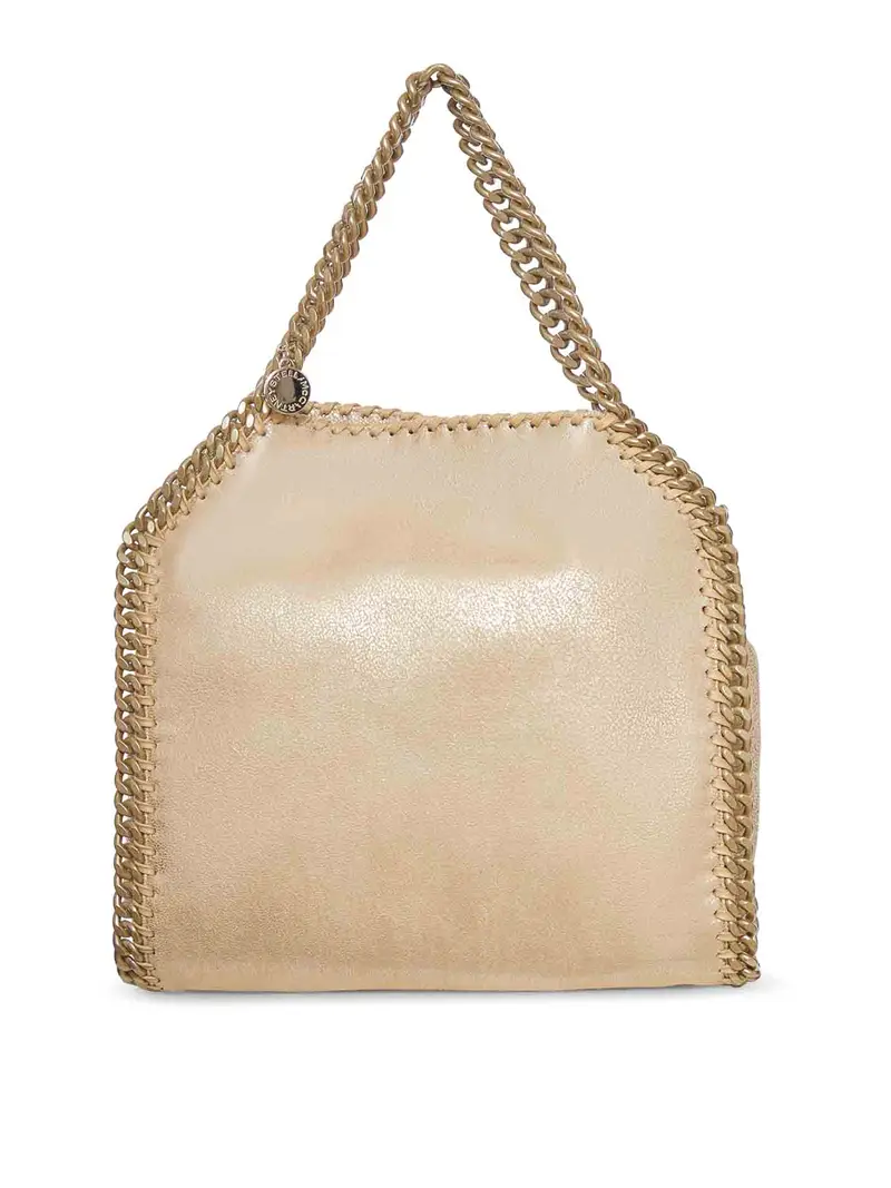Mini borsa Falabella Metallico