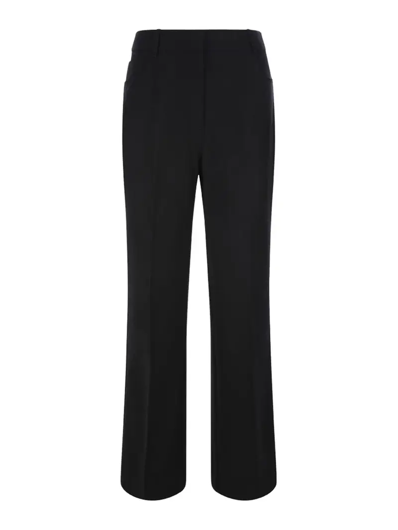 Pantaloni in twill Nero