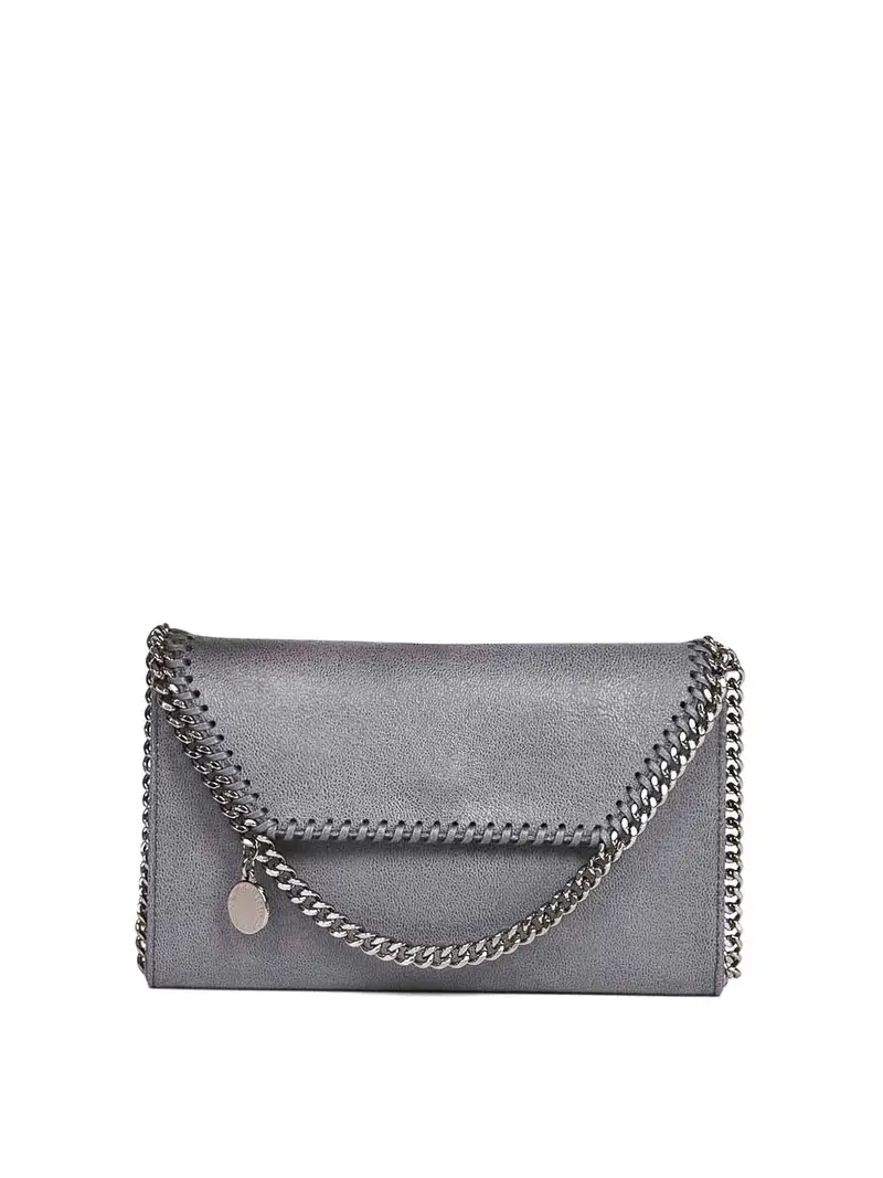 Portafoglio Falabella con catena Grigio