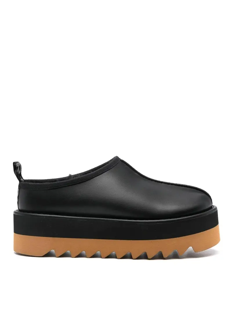 Sabot in finta pelle Nero