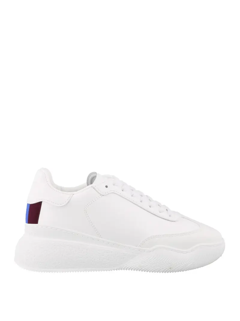 Sneakers Loop in similpelle Bianco