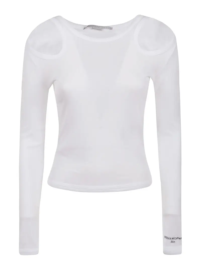 Stella Mccartney T-shirt Bianco 3854448