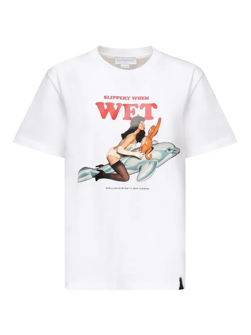 Stella Mccartney T-shirt Bianco 4183618