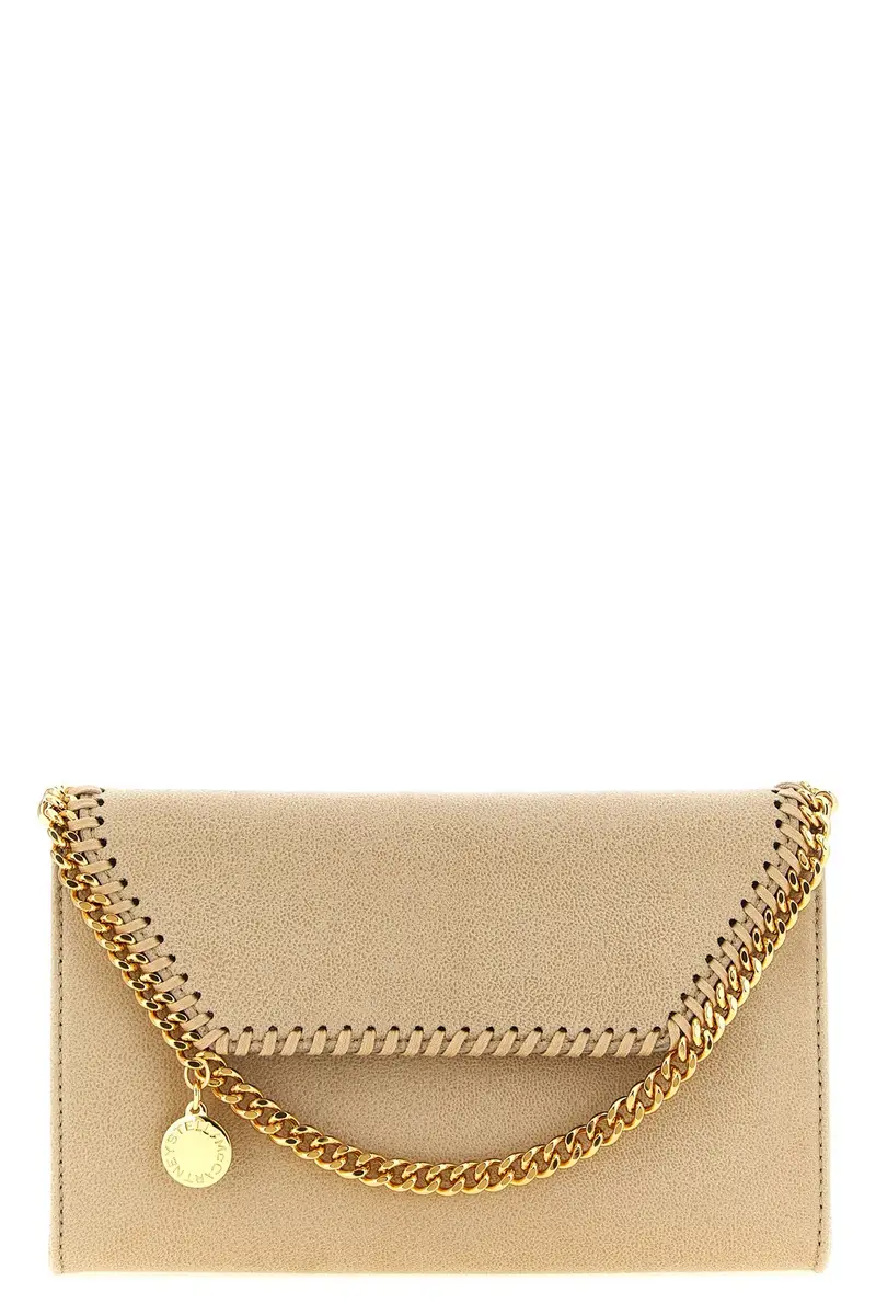 Wallet On Chain Falabella Beige