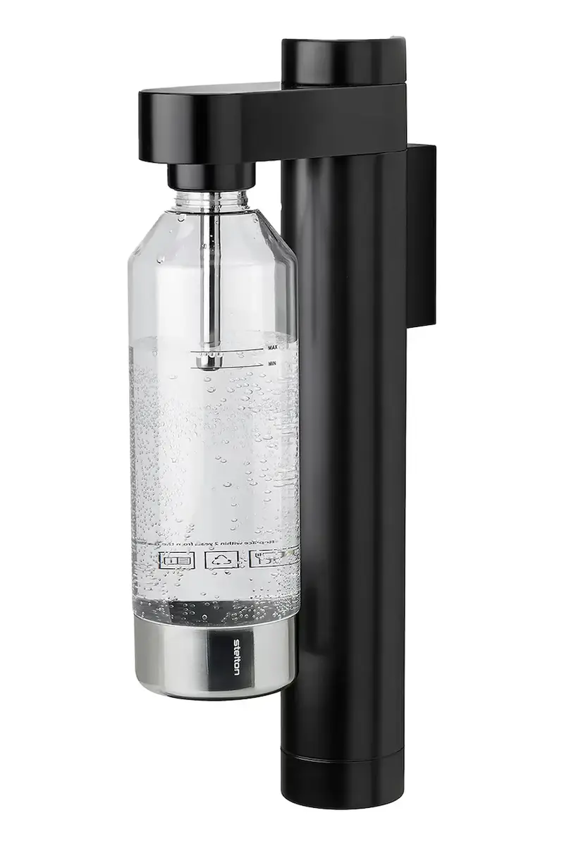 saturazione dell'acqua con attacco a muro Bros colore nero