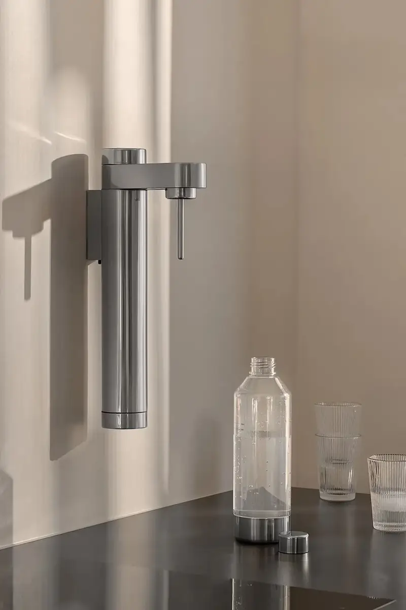 saturazione dell'acqua con attacco a muro Brus colore grigio miniatura 3