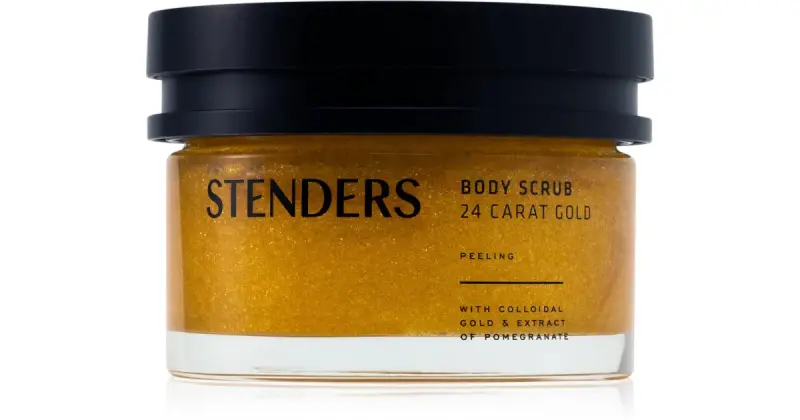 24 Carat Gold scrub corpo per pelle setata con oro a 24 carati 180 g