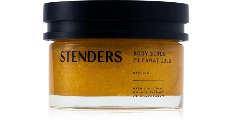 24 Carat Gold scrub corpo per pelle setata con oro a 24 carati 200 ml