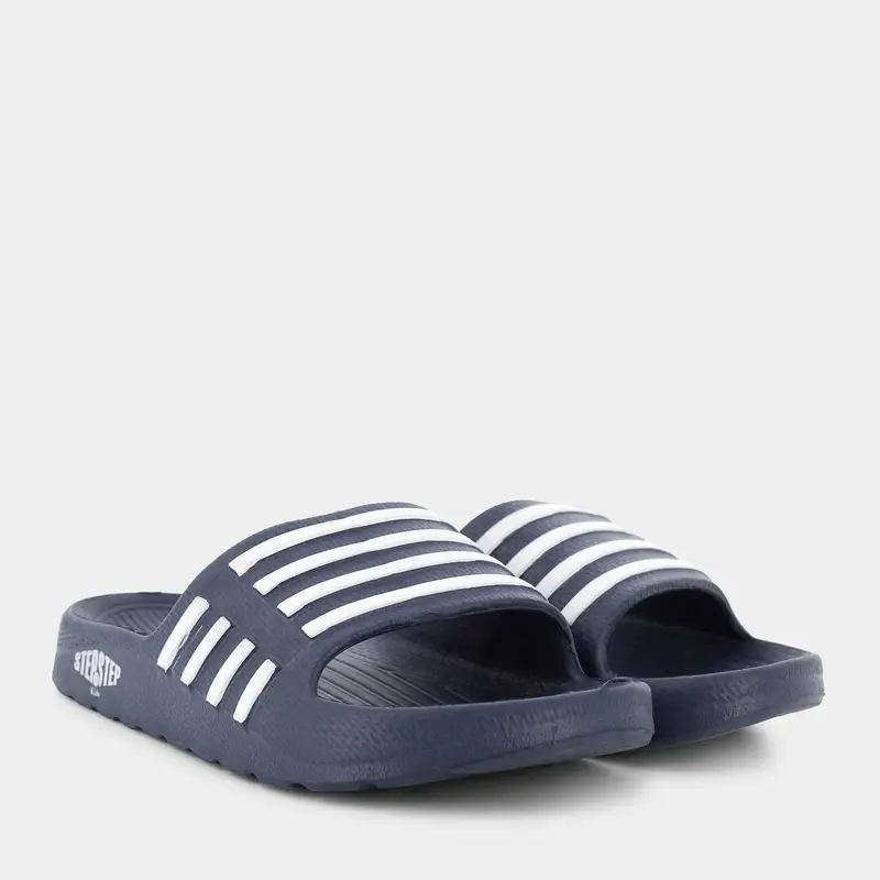 Ciabatte Step By Step da Bambino, blu miniatura 2