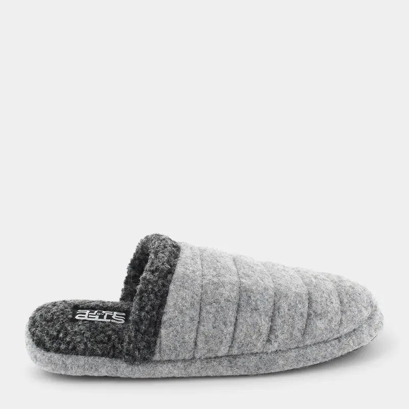 Ciabatte Step By Step da Uomo, grigio