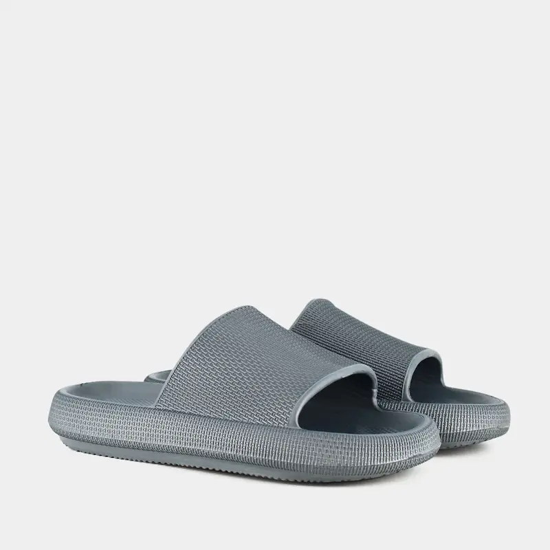 Ciabatte Step By Step da Uomo, grigio miniatura 2