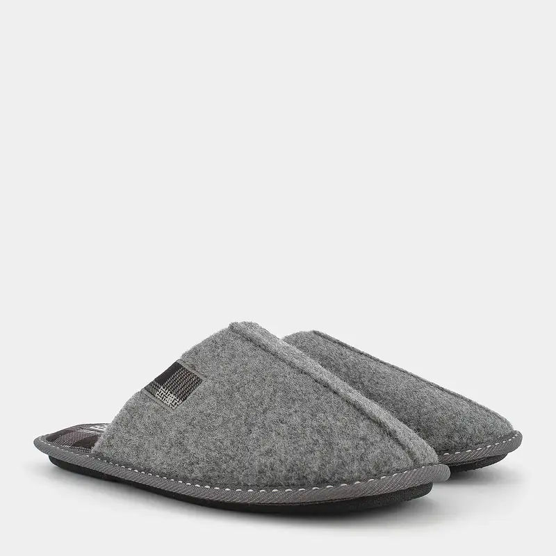 Ciabatte Step By Step da Uomo, grigio miniatura 2