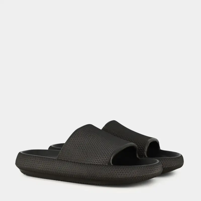 Ciabatte Step By Step da Uomo, nero miniatura 2