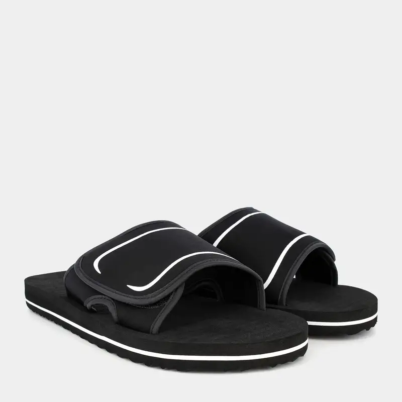 Ciabatte Step By Step da Uomo, nero miniatura 2