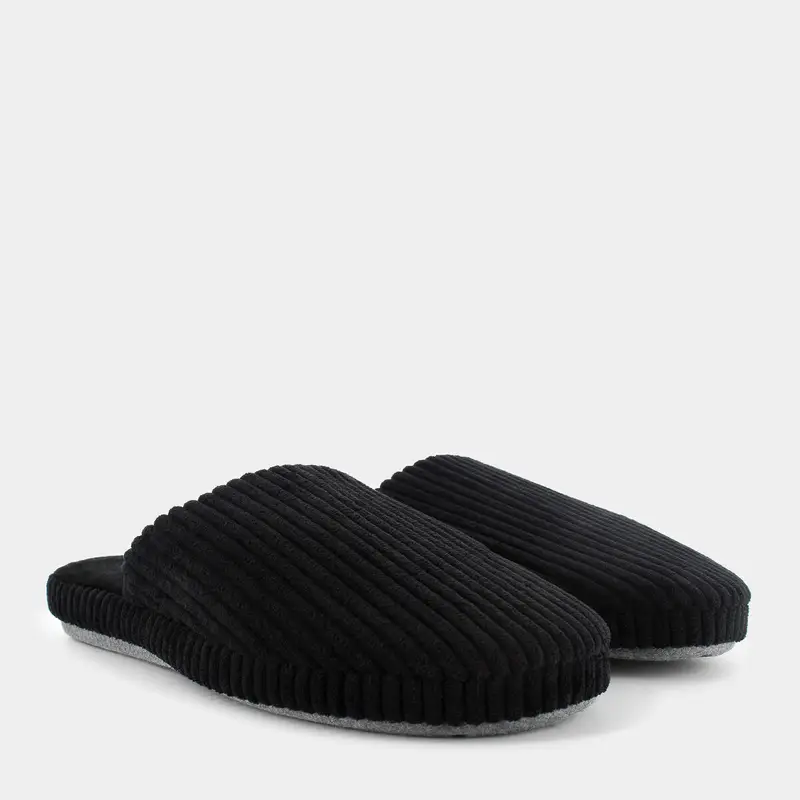 Ciabatte Step By Step da Uomo, nero miniatura 2