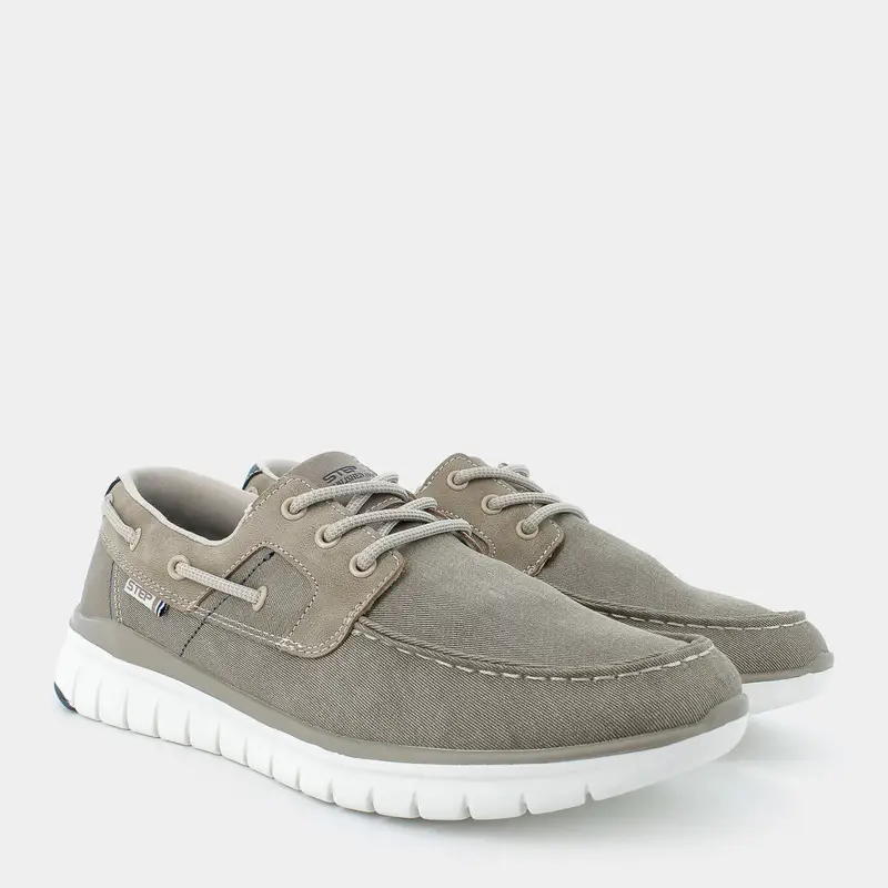 STEP BY STEP Mocassini Uomo Beige 2505136 miniatura 2