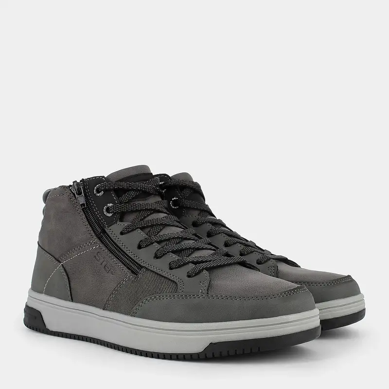 STEP BY STEP Scarponcini Uomo Grigio 3306898 miniatura 2