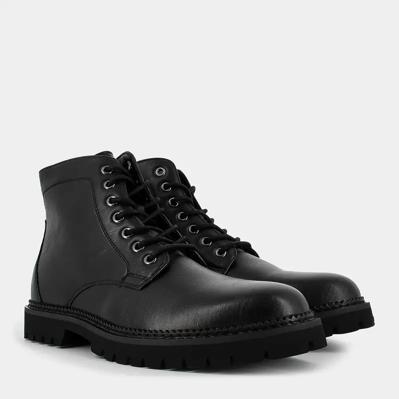 STEP BY STEP Scarponcini Uomo Nero 3036178 miniatura 2