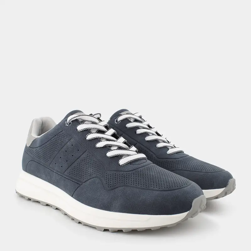 Sneakers Step By Step da Uomo, blu miniatura 2