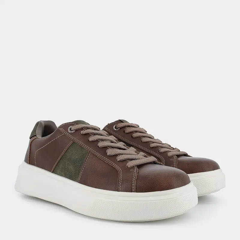 Sneakers Step By Step da Uomo, marrone miniatura 2