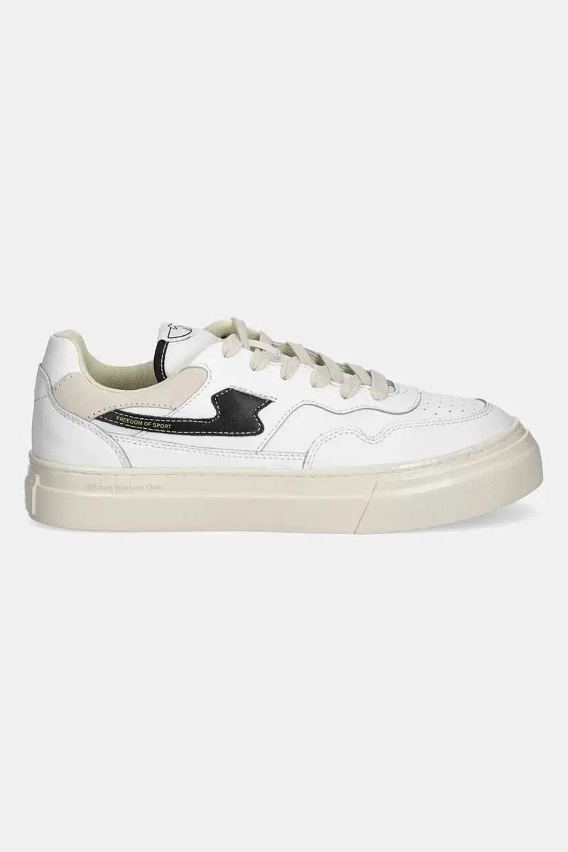 S.W.C sneakers in pelle Pearl-Strike Leather Bianco miniatura 2