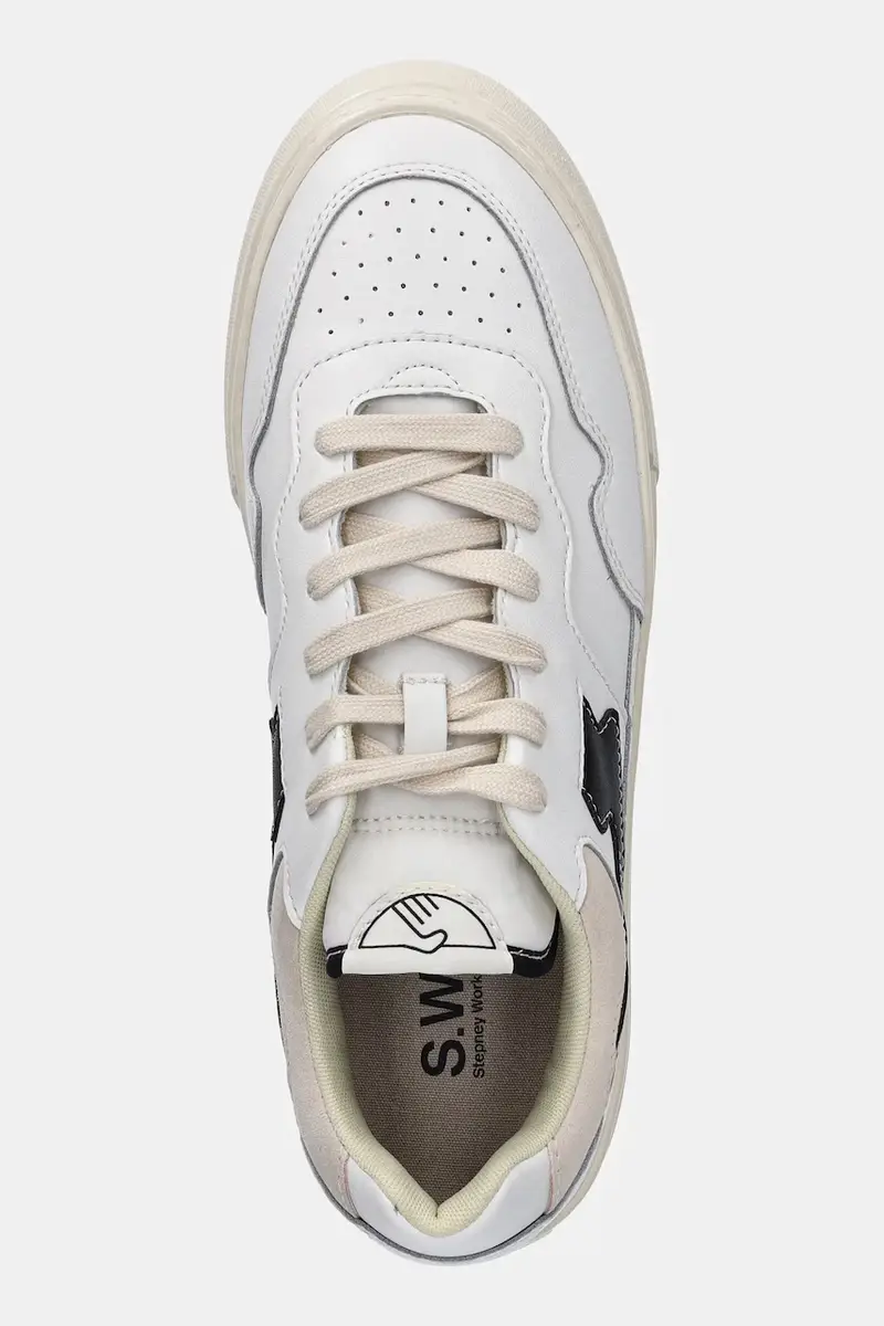 S.W.C sneakers in pelle Pearl-Strike Leather Bianco miniatura 4