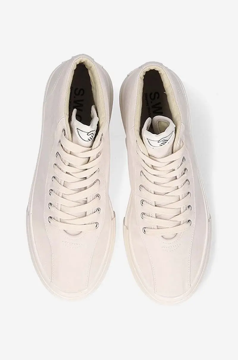 S W C sneakers Varden M Canvas Beige miniatura 4