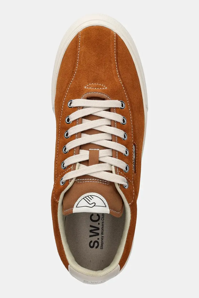 Stepney Workers Club Scarpe da ginnastica Marrone 3250691 miniatura 4